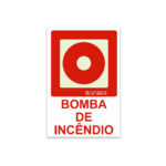 Sinalização Fotoluminescente Bomba de Incêndio