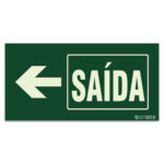 Sinalização Fotoluminescente Rota de Fuga