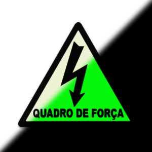 Sinalização Fotoluminescente Quadro de Força