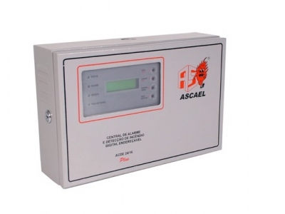 ACDE 24/16 PLUS Central Digital Endereçável - Atende 150 Pontos
