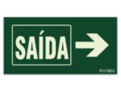 Sinalização Fotoluminescente Rota de Fuga