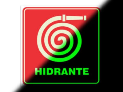 Sinalização Fotoluminescente Hidrante